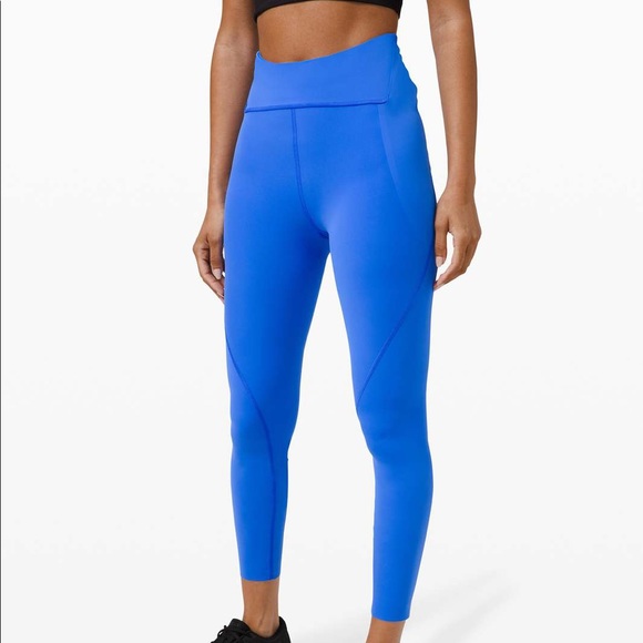 lululemon athletica Pants - Lululemon Free to Speed 23” in Wild Bluebell